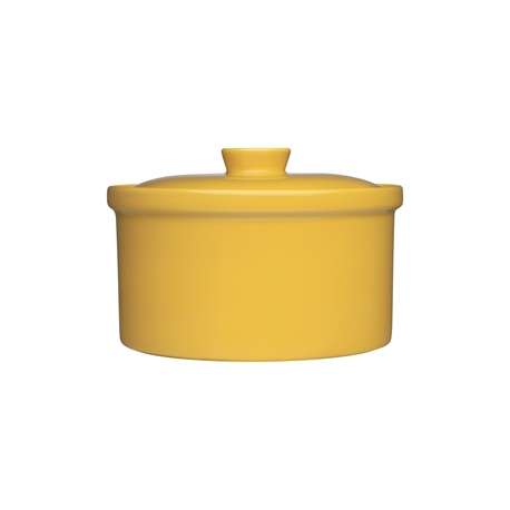 Teema Pot with lid 2,3L honey - Iittala - Kaj Franck - Furniture by Designcollectors
