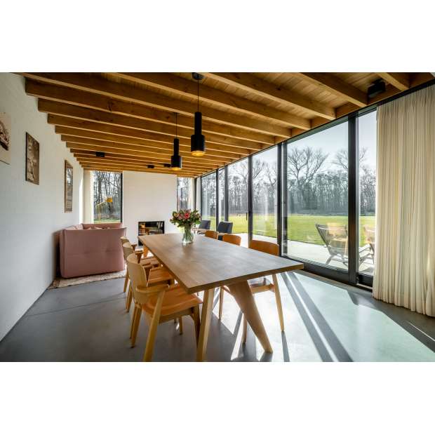 Table S.A.M. Bois - Solid oak - H 740 x B 900 x L 2400 mm - Vitra - Jean Prouvé - Tables - Furniture by Designcollectors
