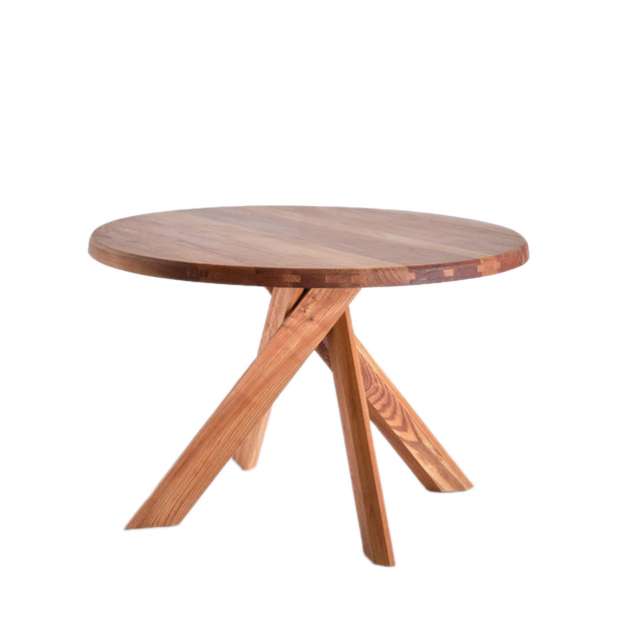 T21B Table Ronde (128 cm) - Pierre Chapo - Pierre Chapo - Tables - Furniture by Designcollectors