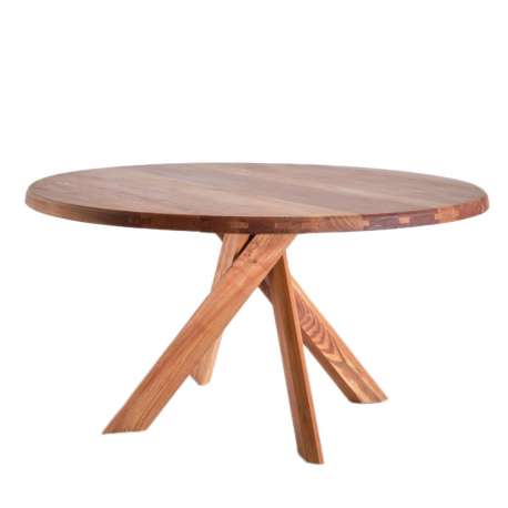 T21E Table Round (160cm) - Pierre Chapo - Pierre Chapo - Furniture by Designcollectors