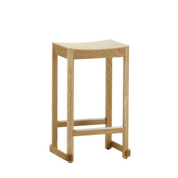 Atelier Barstoel - Eik - Natural Lacquered - H: 65 cm - Artek - TAF Studio - Google Shopping - Furniture by Designcollectors