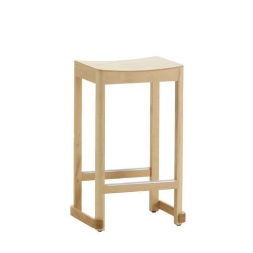 Atelier Bar Stool - Beech - Natural Lacquered - H: 65 cm - Artek - TAF Studio - Google Shopping - Furniture by Designcollectors