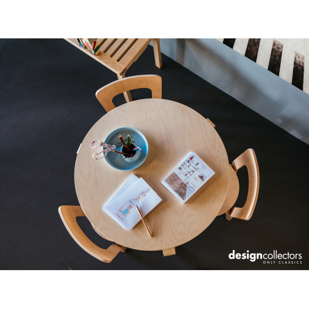 90B Children's Table, Birch Veneer, H:60cm - Artek - Alvar Aalto - Accueil - Furniture by Designcollectors