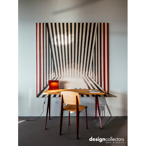 Compas Direction Bureau - Natural oak- Japanese red - Vitra - Jean Prouvé - Home - Furniture by Designcollectors