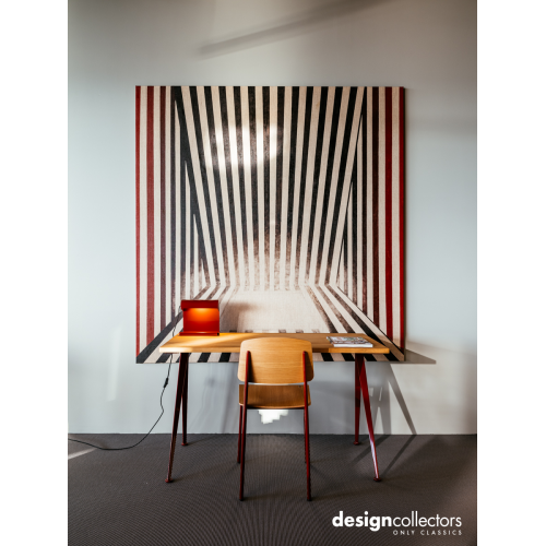 Compas Direction Bureau - Natural oak- Japanese red - Vitra - Jean Prouvé - Home - Furniture by Designcollectors