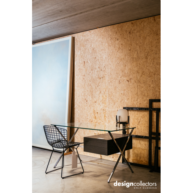 Bertoia Side Chair, Black rilsan (outdoor) - Knoll - Harry Bertoia - Outdoor Dining - Furniture by Designcollectors