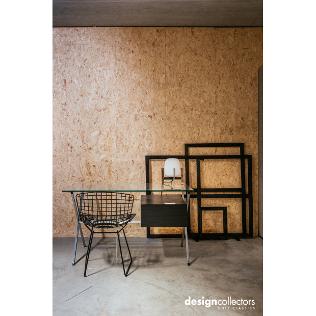 Bertoia Side Chair, Black rilsan (outdoor) - Knoll - Harry Bertoia - Outdoor Dining - Furniture by Designcollectors