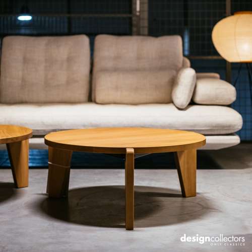 Guéridon Bas - Solid natural oak - Furniture by Designcollectors