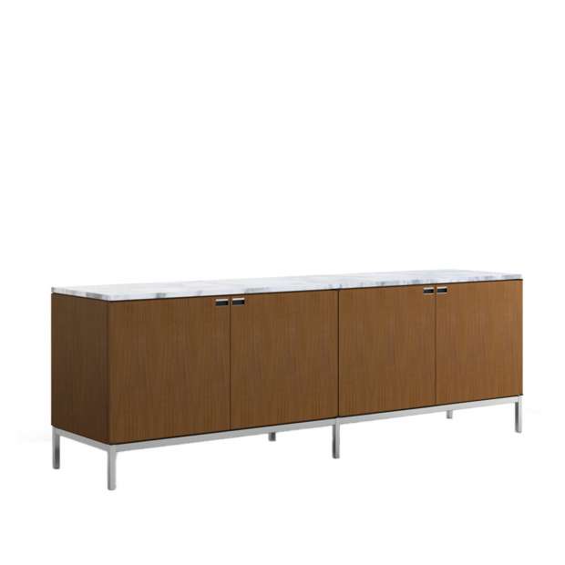 Florence Knoll Credenza, Mahogany, Calacatta Marble - Knoll - Florence Knoll - Storage & Shelves - Furniture by Designcollectors