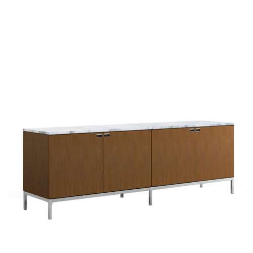 Florence Knoll Credenza, Mahogany, Calacatta Marble - Knoll - Florence Knoll - Solutions de rangement - Furniture by Designcollectors