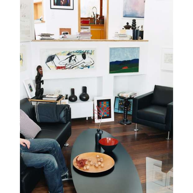 Elliptical Table ETR Tafel - Zwart - Vitra - Charles & Ray Eames - Tafels - Furniture by Designcollectors