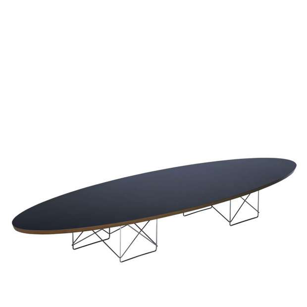 Elliptical Table ETR - Black - Vitra - Charles & Ray Eames - Tables - Furniture by Designcollectors