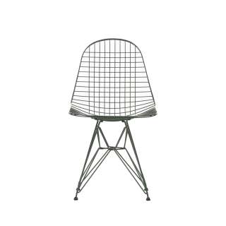 Wire Chair DKR Chaise - Powder coated Dark Green