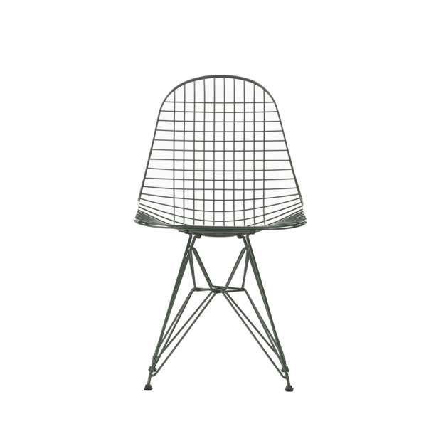 Wire Chair DKR - Powder coated Dark Green - Vitra - Charles & Ray Eames - Outdoor Dining - Furniture by Designcollectors