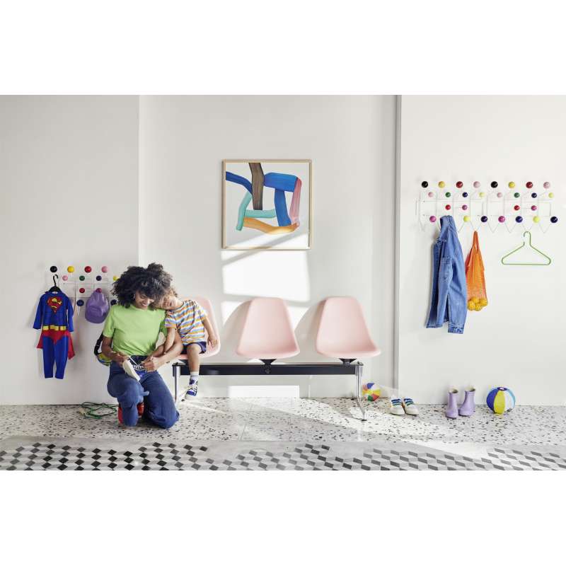 Buy Vitra Hang It All Coat Rack Multicolor by Charles & Ray Eames