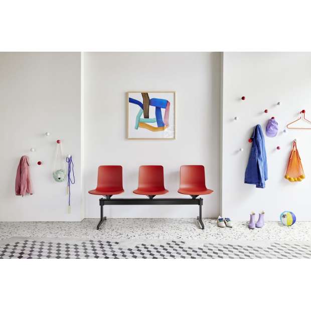 Coat Dots, 1 set of 3 red - Vitra - Hella Jongerius - Home - Furniture by Designcollectors