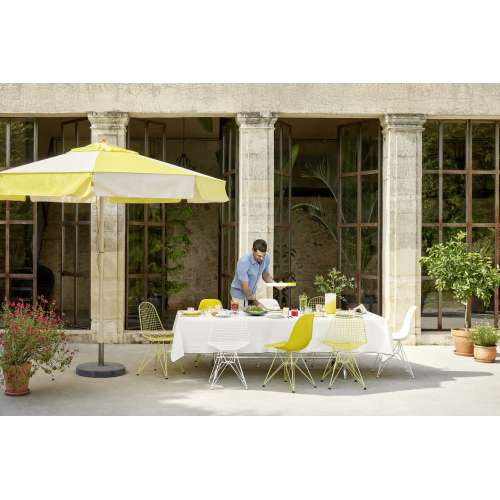 Wire Chair DKR Stoel - Powder coated Donkergrijs - Vitra - Charles & Ray Eames - Outdoor Dining - Furniture by Designcollectors