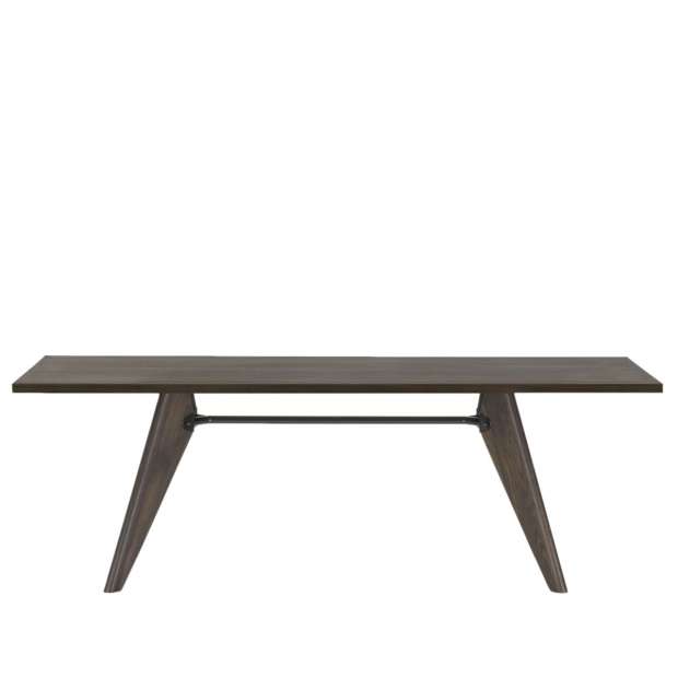 Tafel S.A.M. Bois (2600 x 900 mm) - Chêne Foncé - Vitra - Jean Prouvé - Tables - Furniture by Designcollectors