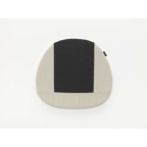 Soft Seat - Type B - Hopsak Gris Foncé/Ivoire - Vitra -  - Textile - Furniture by Designcollectors