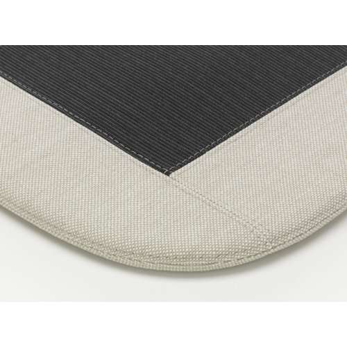 Soft Seat - Type B - Hopsak Gris Foncé/Ivoire - Vitra -  - Textile - Furniture by Designcollectors