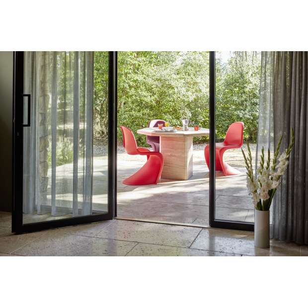 Panton Chair (nieuwe hoogte) - Klassiek Rood - Vitra - Verner Panton - Stoelen - Furniture by Designcollectors