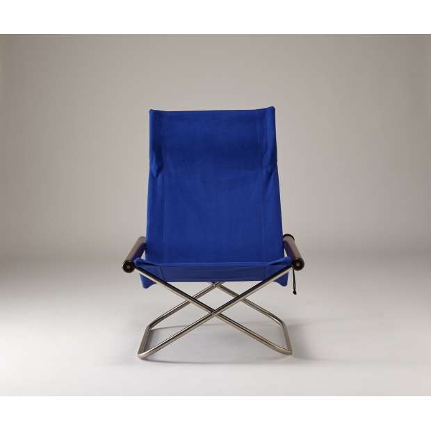 Nychair X Lounge zetel - Donkerbruin - Blauw - Nychair X - Takeshi Nii - Lounge Chairs & Club Chairs - Furniture by Designcollectors