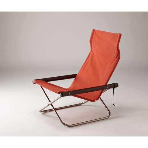 Nychair X Lounge Chair, Dark Brown - Terracotta - Nychair X - Takeshi Nii - Lounge Chairs & Club Chairs - Furniture by Designcollectors