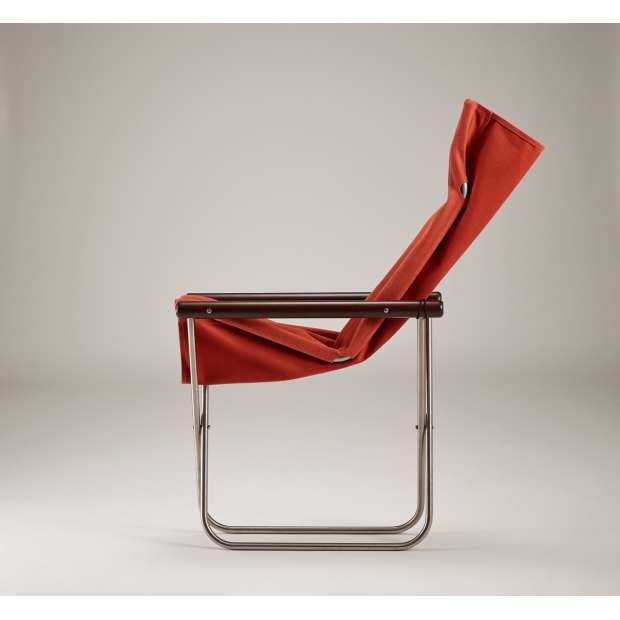 Nychair X Lounge Chair, Dark Brown - Terracotta - Nychair X - Takeshi Nii - Lounge Chairs & Club Chairs - Furniture by Designcollectors