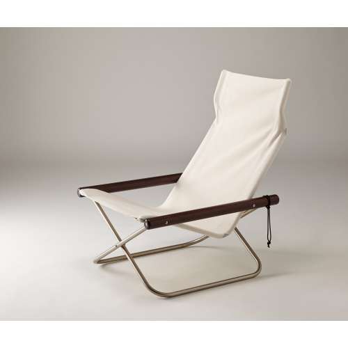 Nychair X Lounge Chair, Dark Brown - White - Nychair X - Takeshi Nii - Lounge Chairs & Club Chairs - Furniture by Designcollectors
