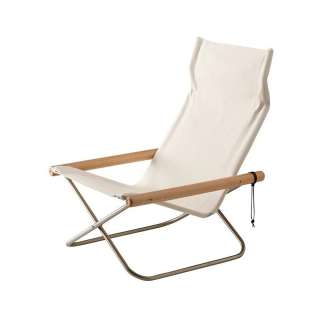 Nychair X Lounge Chair, Beuk - Wit