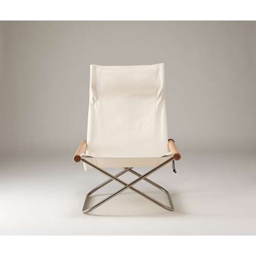 Nychair X Lounge Chair, Beuk - Wit - Nychair X - Takeshi Nii - Lounge Chairs & Club Chairs - Furniture by Designcollectors