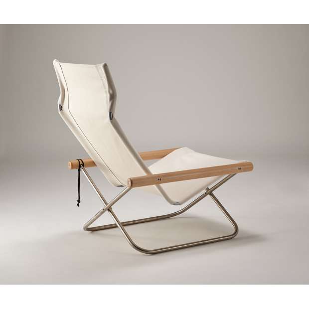 Nychair X Lounge Chair, Beech - White - Nychair X - Takeshi Nii - Lounge Chairs & Club Chairs - Furniture by Designcollectors