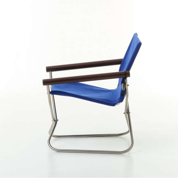 Nychair X80 Chaise, Marron Foncé - Bleu - Nychair X - Takeshi Nii - Lounge Chairs & Club Chairs - Furniture by Designcollectors