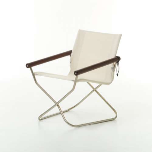 Nychair X80 Chair, Marron Foncé - Blanc - Nychair X - Takeshi Nii - Lounge Chairs & Club Chairs - Furniture by Designcollectors