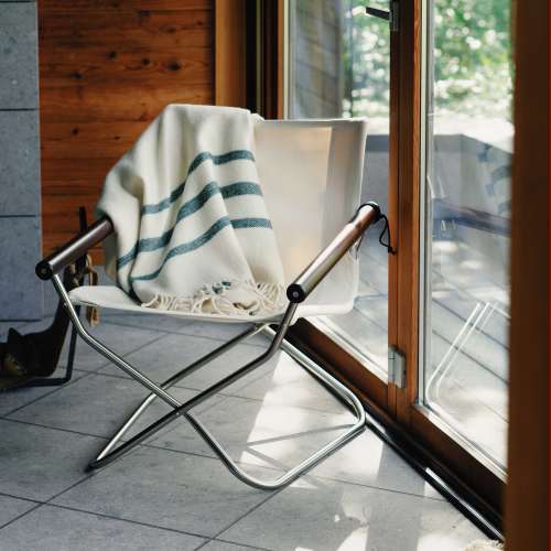 Nychair X80 Chair, Dark Brown - White - Furniture by Designcollectors