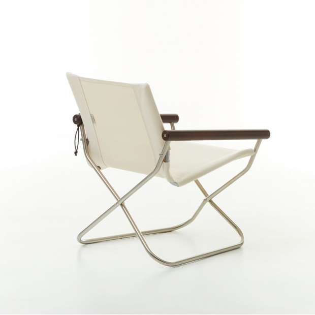 Nychair X80 Chair, Dark Brown - White - Nychair X - Takeshi Nii - Lounge Chairs & Club Chairs - Furniture by Designcollectors