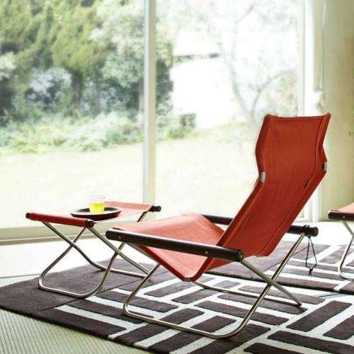 Nychair X Chaise Longue, Marron foncé - Terracotta - Furniture by Designcollectors