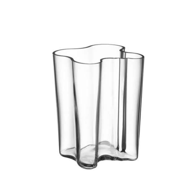 Aalto Vase 181 mm Clear - Iittala - Alvar Aalto - Accueil - Furniture by Designcollectors