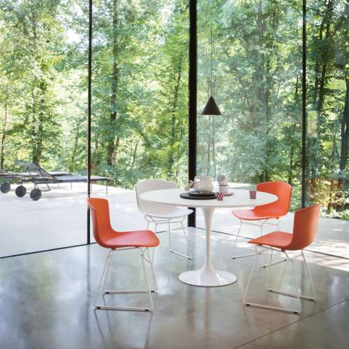Saarinen Round Table Eettafel, Wit Laminaat (H72 D152) - Knoll - Eero Saarinen - Tafels - Furniture by Designcollectors