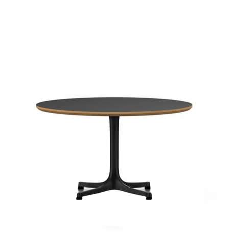 Nelson Table 5452, Basic Dark Coated, HPL Black - Vitra - Furniture by Designcollectors