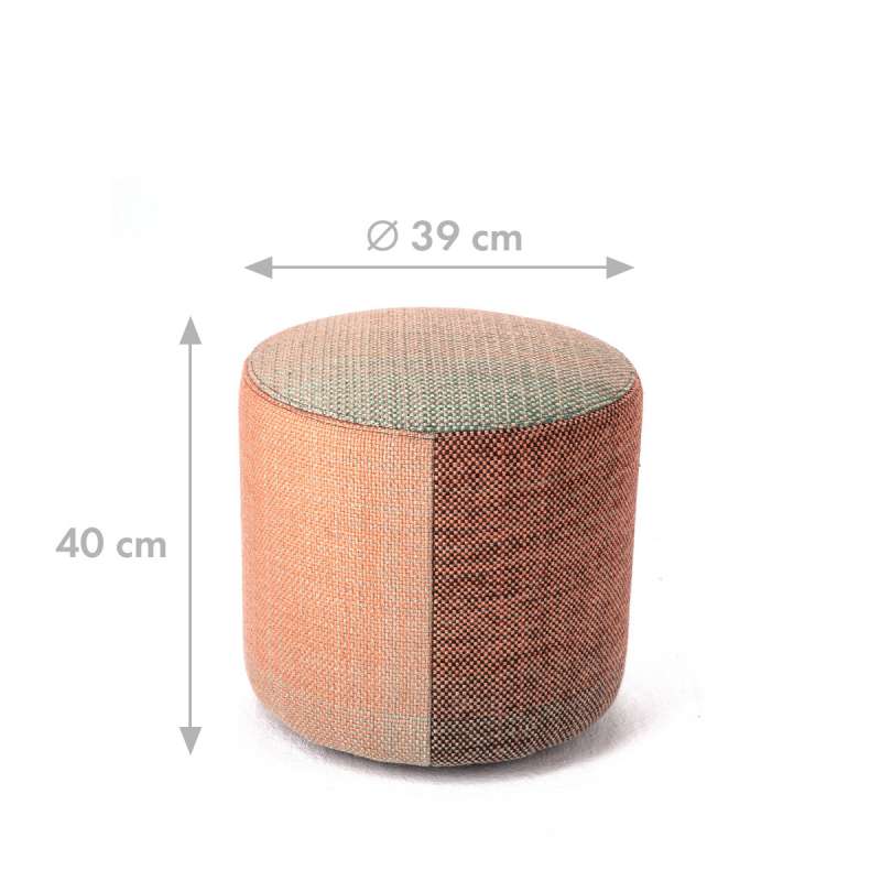 dimensions Shade Pouf - 1B - Nanimarquina - Begüm Cana Özgur - Rugs & Poufs - Furniture by Designcollectors