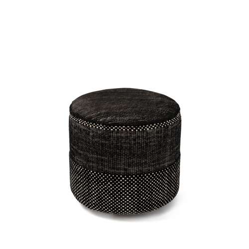 Tres Persian Pouf - Black - Nanimarquina - Nani Marquina - Rugs & Poufs - Furniture by Designcollectors