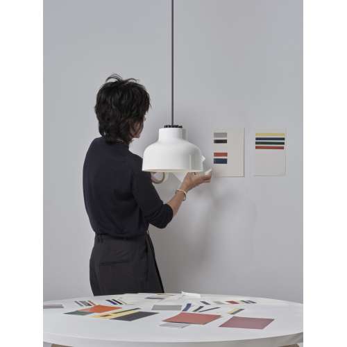 M64 Valsells, Ceiling Lamp, Off White - Santa & Cole - Miguel Milá - Lighting - Furniture by Designcollectors