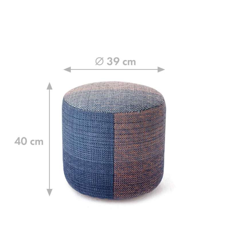 dimensions Shade Pouf d'extérieur - 2B - Nanimarquina - Begüm Cana Özgur - Tapis & Poufs - Furniture by Designcollectors