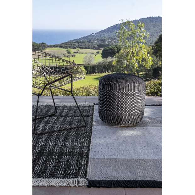Tres Outdoor Pouf - Black - Nanimarquina - Nani Marquina - Rugs & Poufs - Furniture by Designcollectors