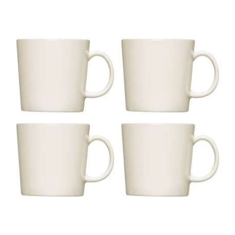 Teema mug 0,3L white 4pcs - Iittala - Furniture by Designcollectors
