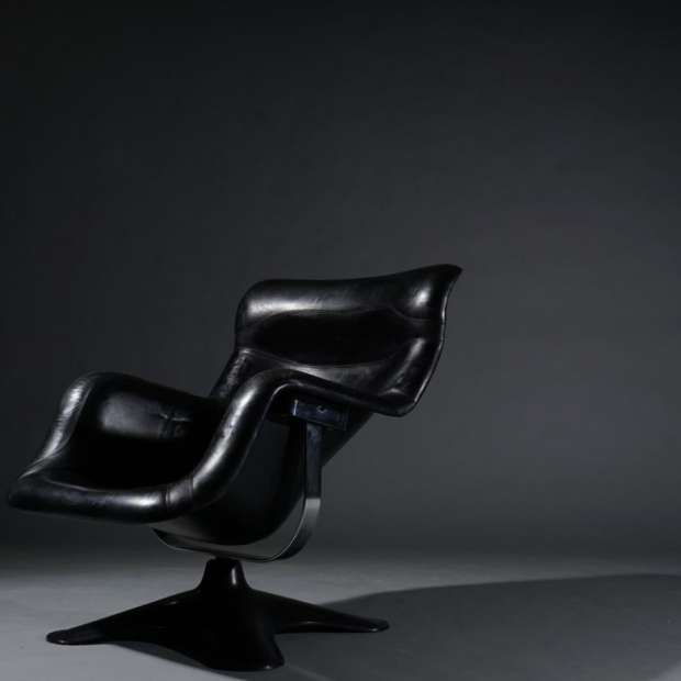 Karuselli Lounge Chair Black: Limited edition - Artek - Yrjö Kukkapuro - Outlet - Furniture by Designcollectors