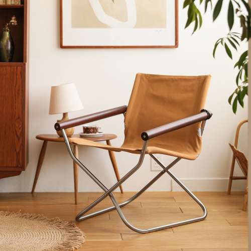 Nychair X80 Chair, Marron Foncé - Camel - Furniture by Designcollectors