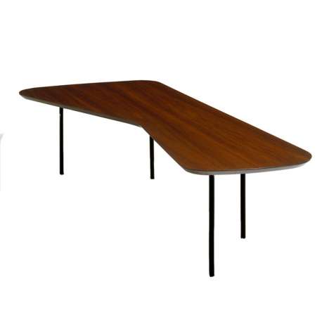 Girard Coffee table, Walnut (H: 41 cm) - Knoll - Furniture by Designcollectors