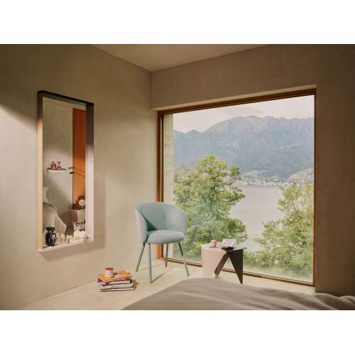 Colour Frame Spiegel - Large - Blauw/Oranje - Vitra - Julie Richoz - Decoratieve objecten - Furniture by Designcollectors